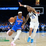 okc thunder vs dallas mavericks match player stats
