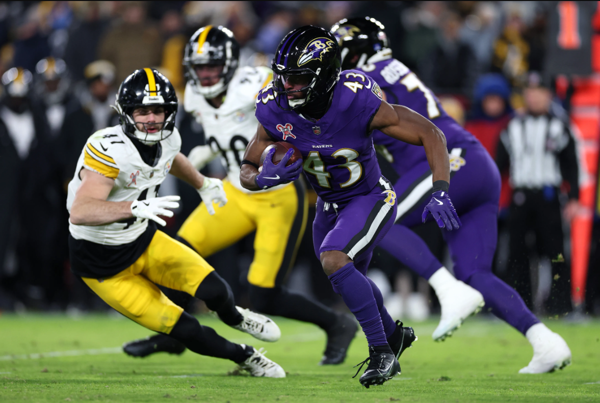 steelers vs baltimore ravens match player stats
